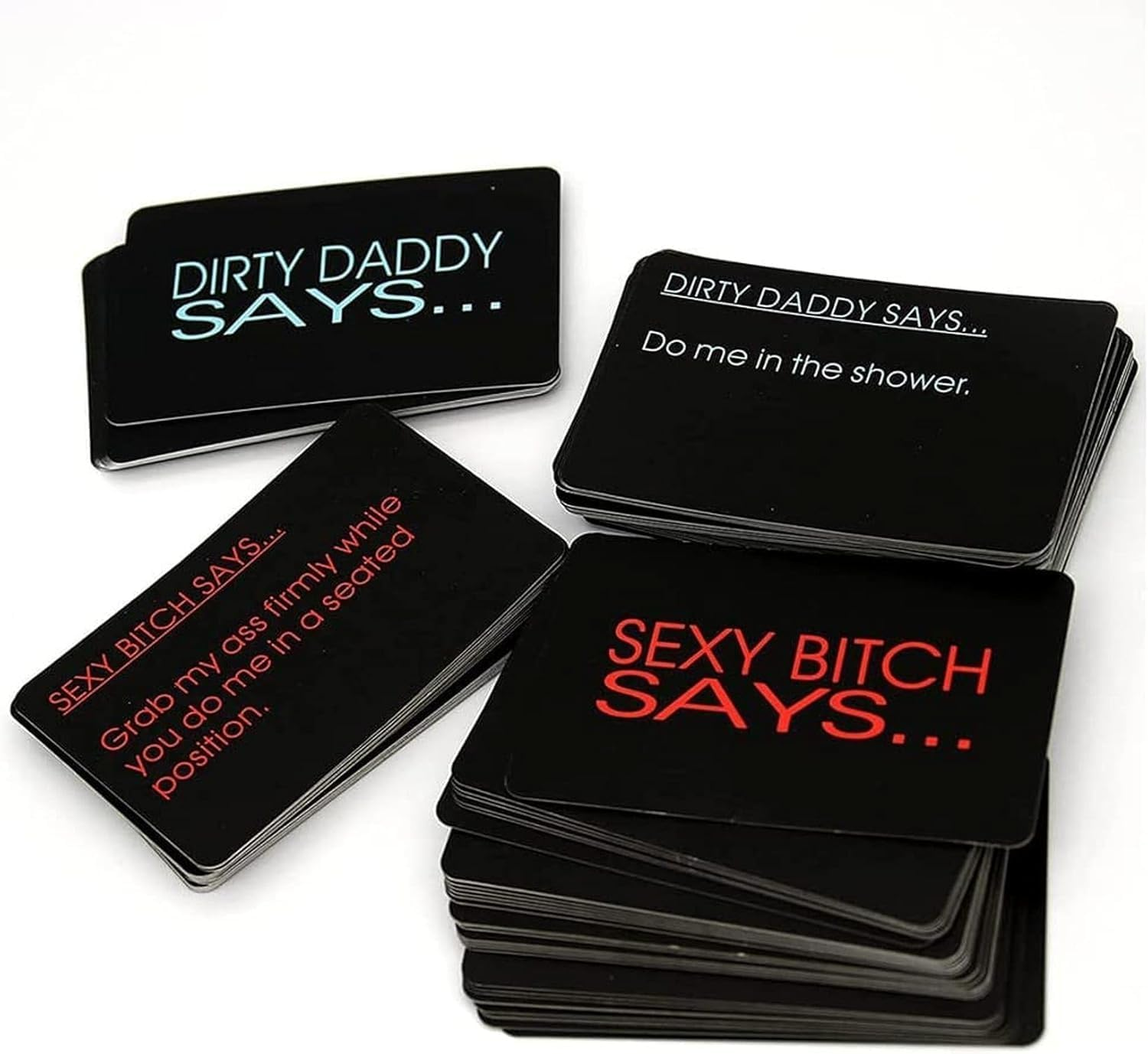 Bedroom Commands Card Game for Couples & Valentines, Sex Game for Adult with 108 Cards image number 1
