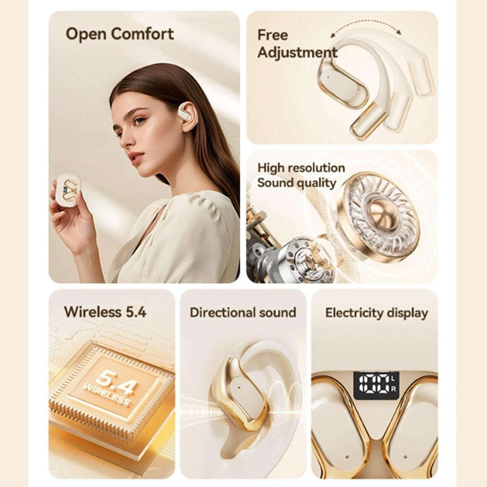 Xelea M115 Smart Translator Headset 144-Language AI Translation Earbuds Wireless On-Ear Translator Device Skin image number 3