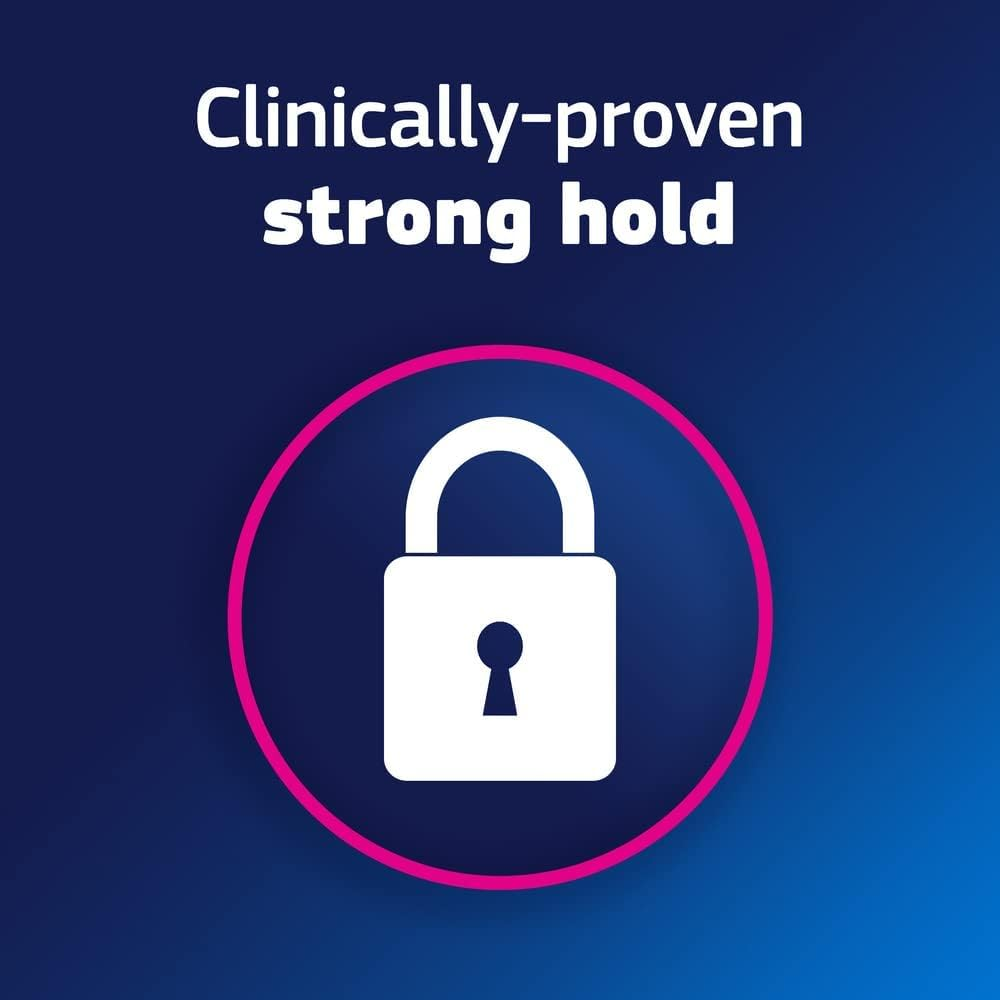 Fixodent Original Secure Denture Adhesive Cream for Full and Partial Denture Wearers, 2.4Oz (Pack of 5) image number 1