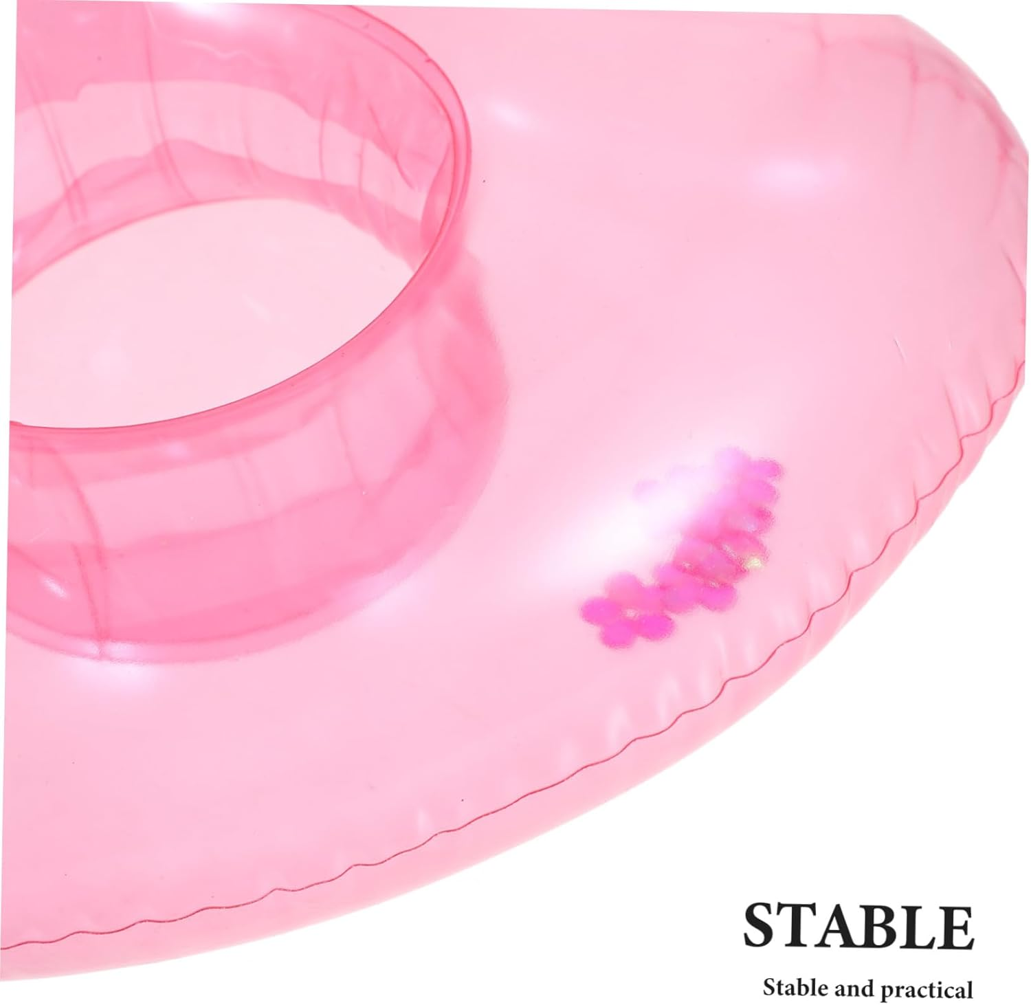 TOYANDONA Inflatable Coasters Cup Carriers for Drinks Inflatable Cup Holder Pool Toy Cup Holder Table Coasters for Drinks Coasters Swimming Drink Holder Fire Engine Keyring Pool Holder image number 5