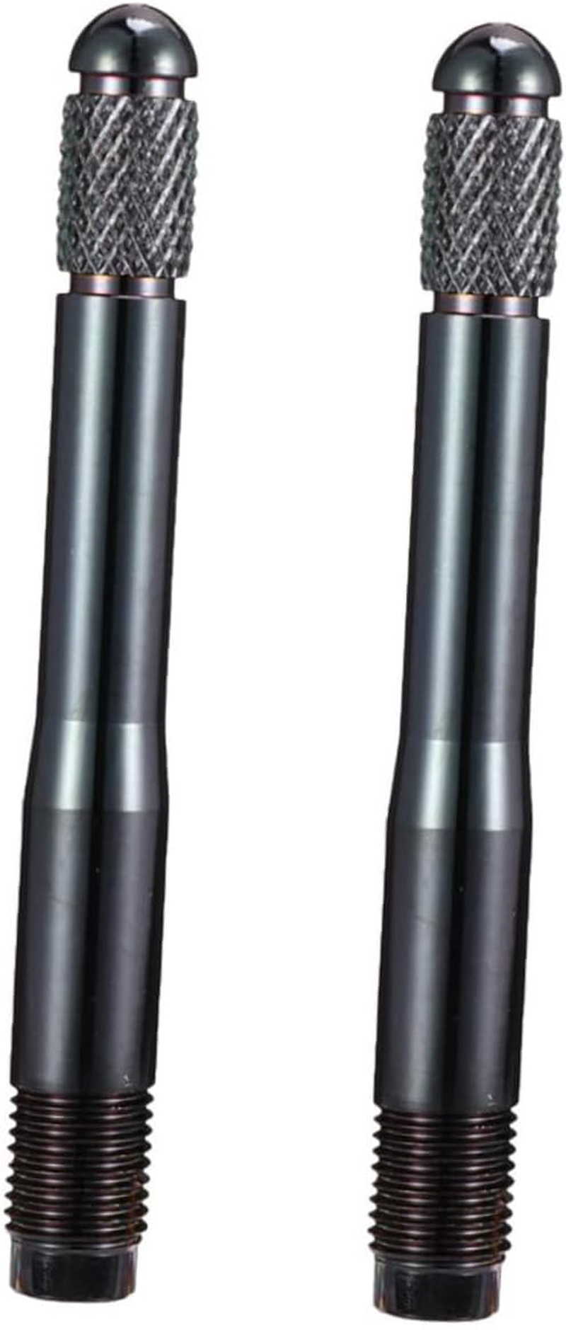 HOLIDYOYO 2Pcs Wheel Installer Tool Stainless Steel Tire Pin Alignment Bolts for Accurate Wheel Positioning for Automotive Repair and Modification