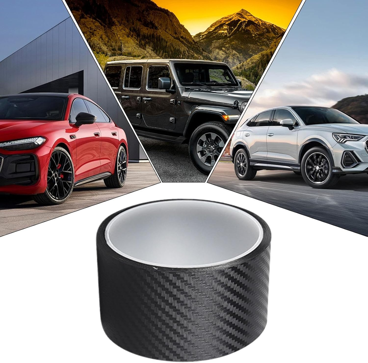 Car Sunroof Sealing Strip | Car Weather Stripping Trim | Leak-Proof Noise Reduction Automotive Weatherproof Tape for Road Trip Travel Outdoor Driving