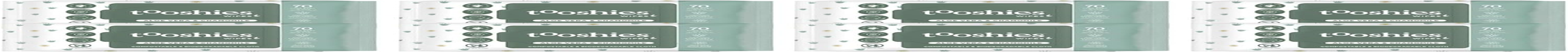Tooshies Wipes | Aloe Vera & Chamomile | 100% Plastic Free | Biodegradable | Textured Cloth | 4 X 70Pk (Pack of 2) image number 6