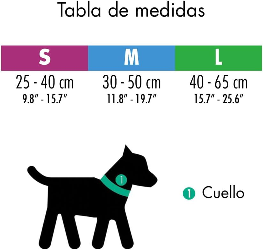 ASTORPET | Tailpetz Dog Collar. Soft Touch Adjustable Collar. Safety Clasp and Stitched Loop. Bubbles. Size M image number 6