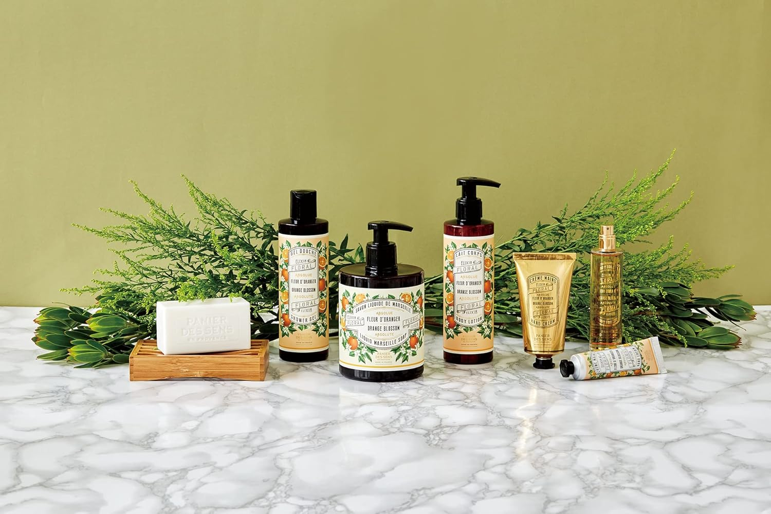 Panierdessens Absolute Orange Blossom Shower Gel, 8.5 Fl Oz (250 Ml), Full Body Soap, France image number 3