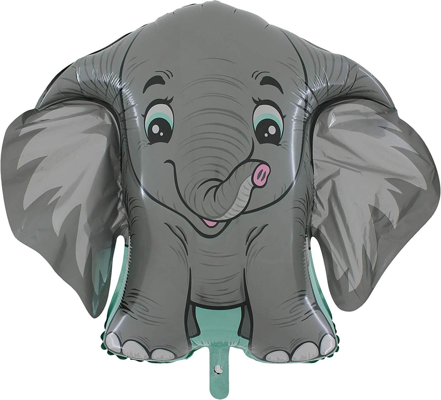 Toyland&reg; 40" Grey Elephant Character Foil - Kids Party Balloon - Party Decorations