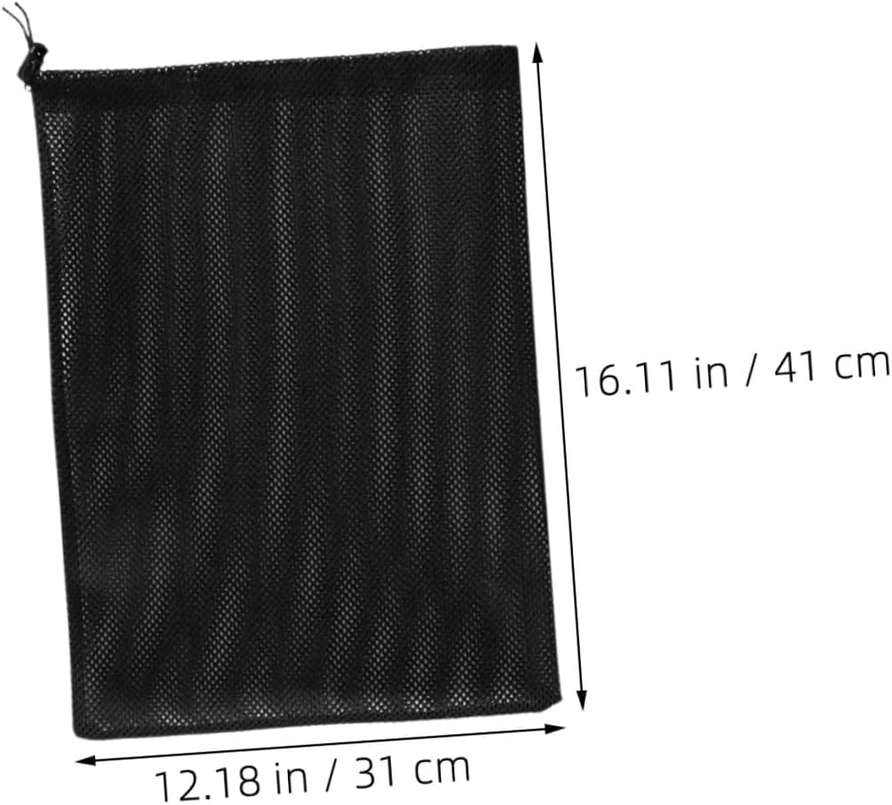 Large Filter Bag with Drawstring for Pump Protection Polyester Mesh Media Bag for Outdoor Ponds and Aquariums Reusable Water Pump Filter Mesh Strainer for Swim Water Filtration image number 4