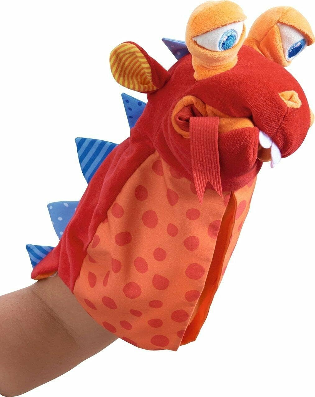 HABA Glove Puppet Eat-It-Up with Built in Belly Bag to Feed the Monster image number 1
