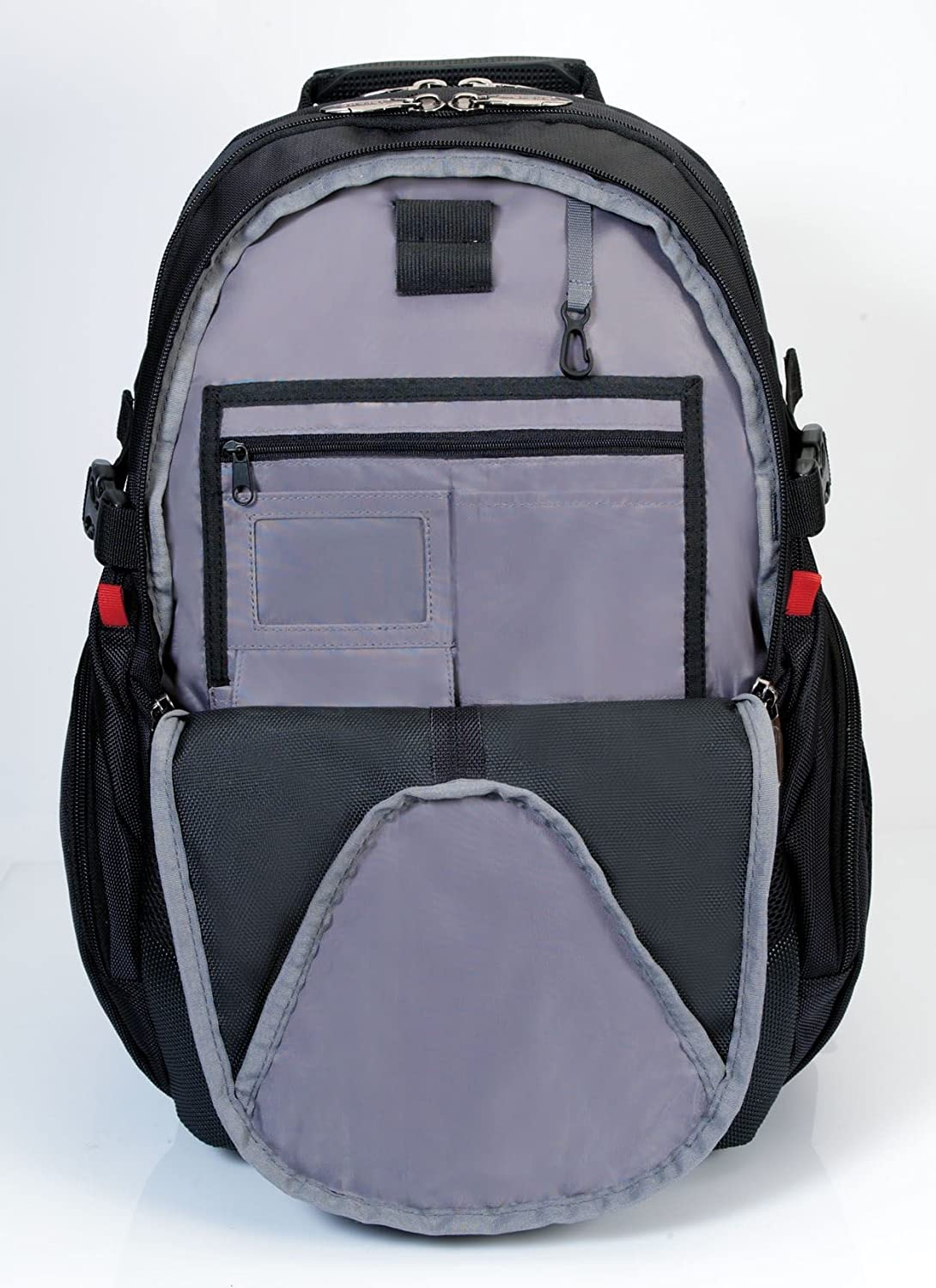 Targus AU TSB226AU Terra Backpack for Laptop, Black/Red image number 3