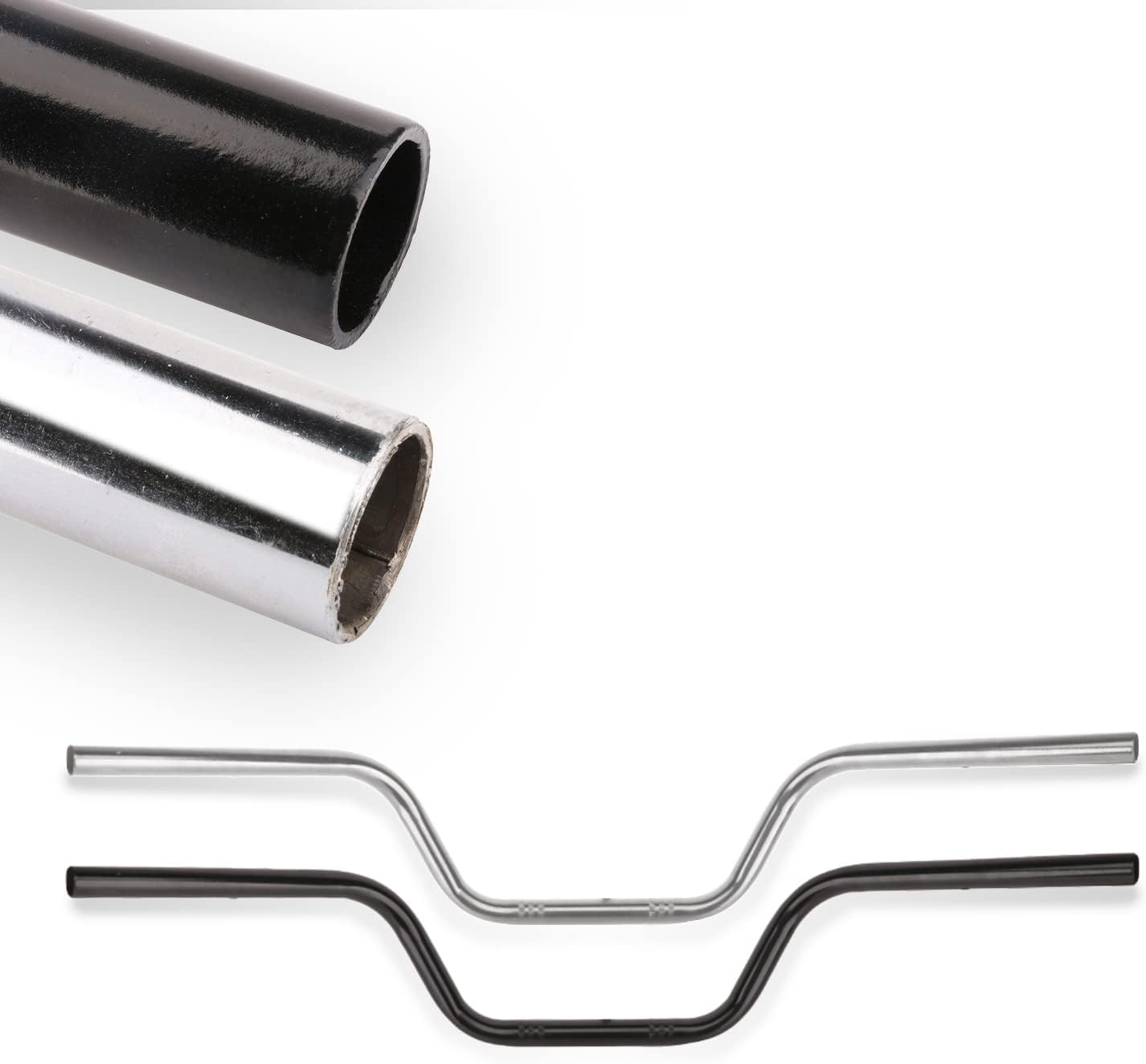 Anxin Motorcycle 7/8" Drag Handlebars High-Rise Tracker Handle Bars Universal for Harley Sportster XL 883 1200 Cruiser Bobber Custom Chopper Softail Dyna Tour Glide Road CG125 Black image number 4