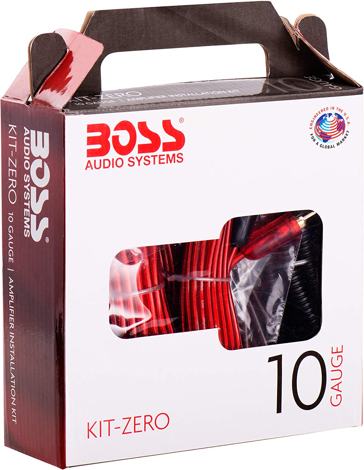 BOSS Audio Systems KIT-ZERO 10 Gauge Wiring Installation Kit for Car Amplifiers - a Car Amplifier Wiring Kit Helps You Make Connections and Brings Power to Your Radio, Subwoofers and Speakers image number 3
