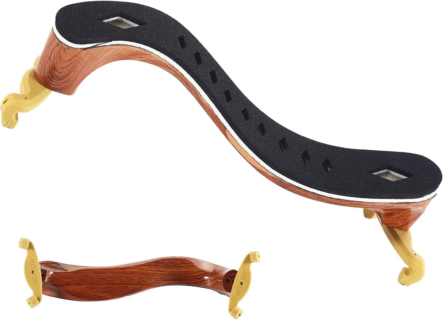 Violin Shoulder Rest Violin Shoulder Strap,Violin Support Cushion - Comfortable Adjustable Shoulder Strap, Violin Replacement Parts, Size 3/4-4/4 and 1/4-1/2 image number 1