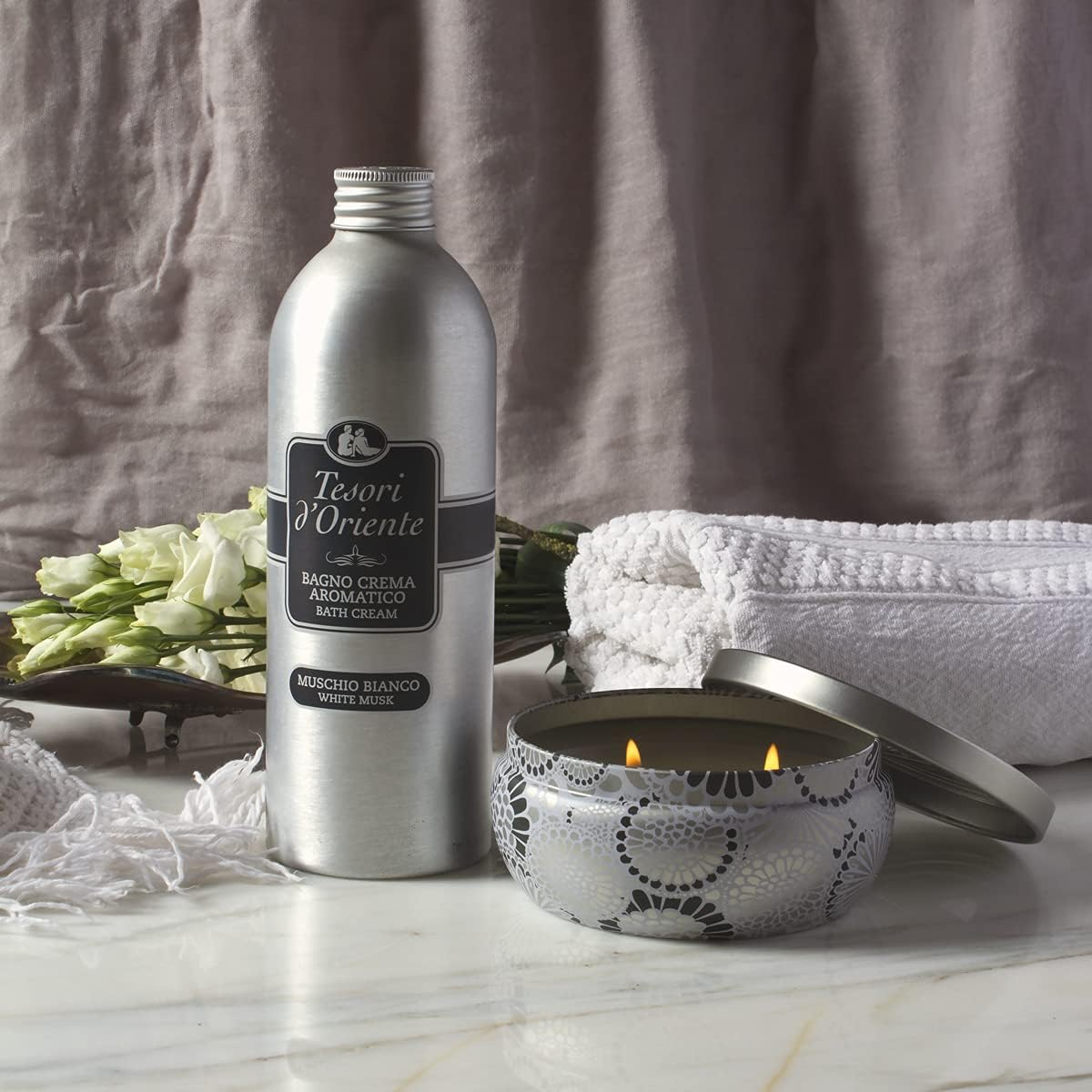 6 X Treasures of East White Musk Bath Foam 500 Ml image number 6