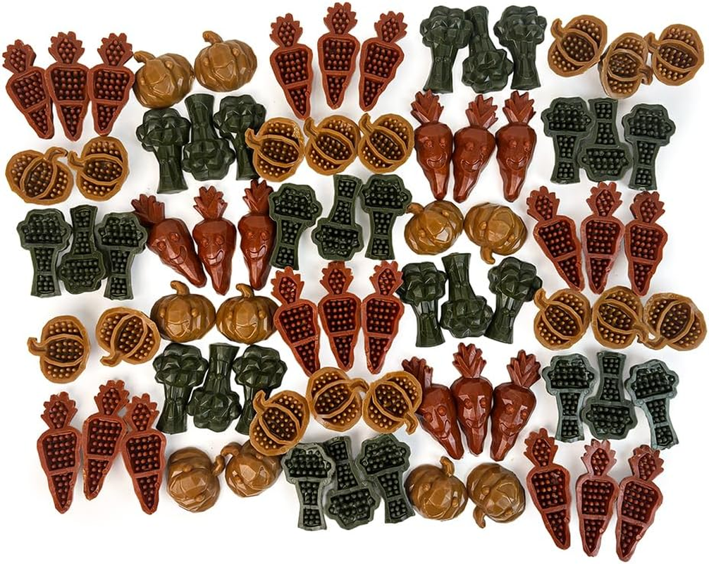 It'S Treat Time Vegetable Garden Chews Medium, 2Kg, 80 Pack, Dental Treat, 100% Grain Free, Real Sweet Potato, Meat Free, 100% Digestable, Tartar Control, Suitable for All Dogs image number 2