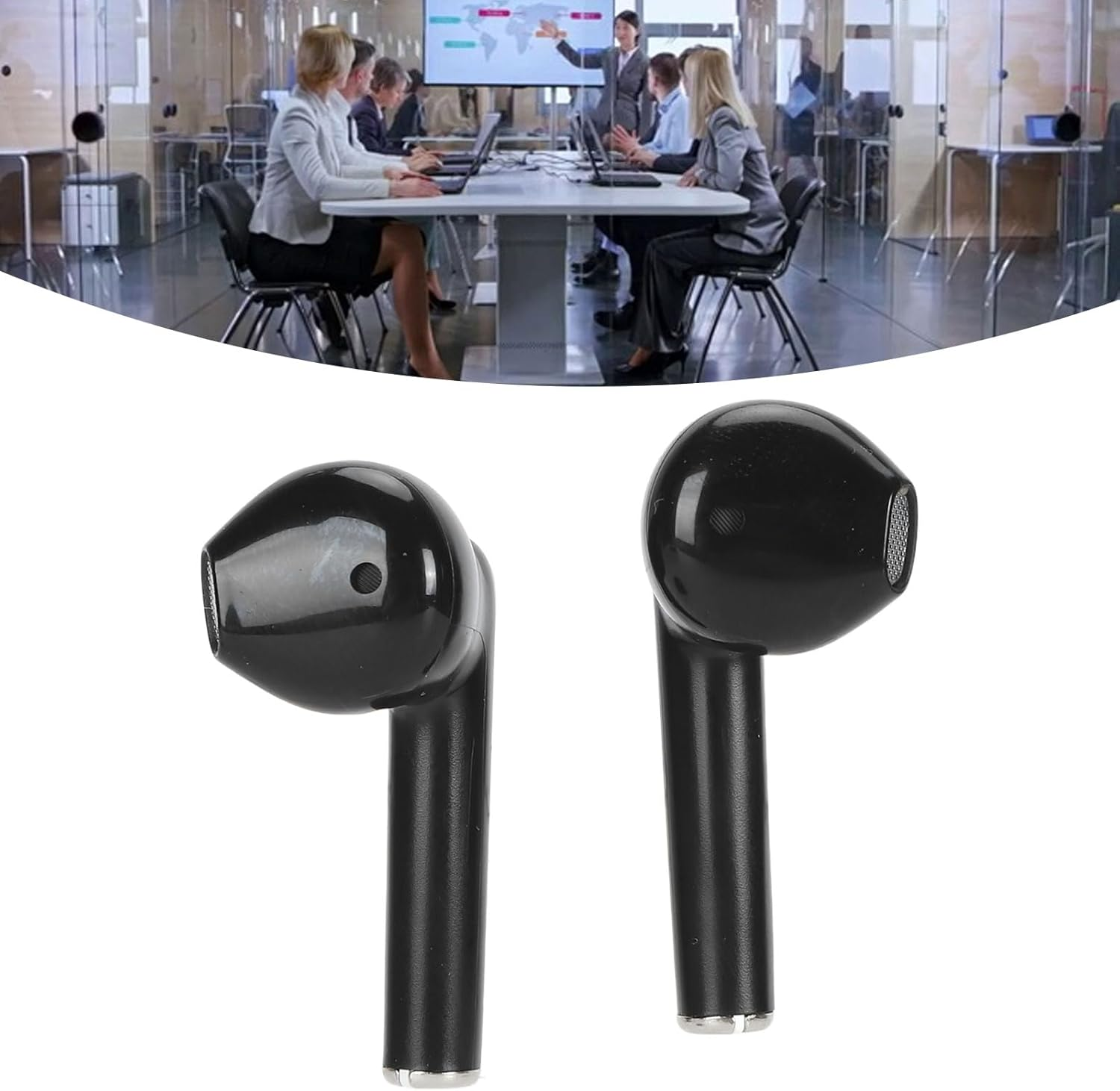 Jectse Language Translator Earbuds, 5.3 Simultaneous Translation Device, 144 Languages Online Voice Translator with APP, for Ios