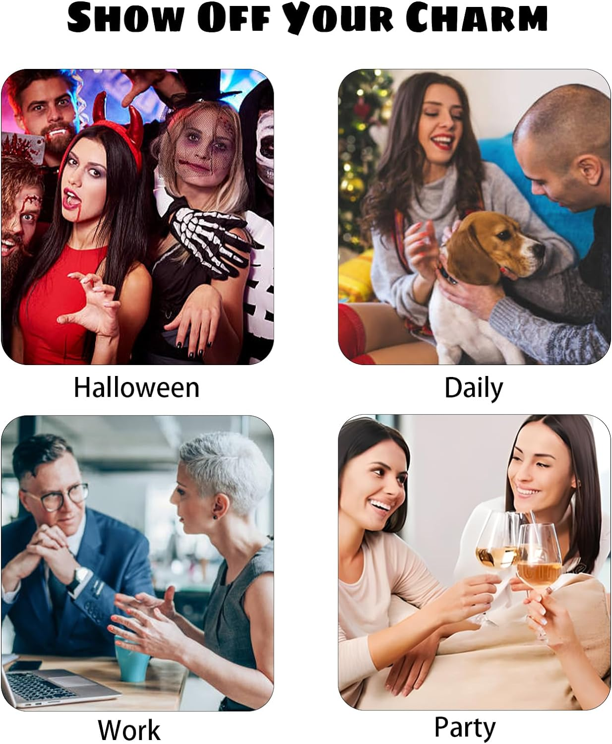 GLAMERMAID Green Press on Nails Short Square Fake Nails, Nude Glossy Acrylic Nails Full Cover False Nails Squoval Gel Nail Kits with Design, 24Pcs Reusable Stick on Nails for Women Daily Salon