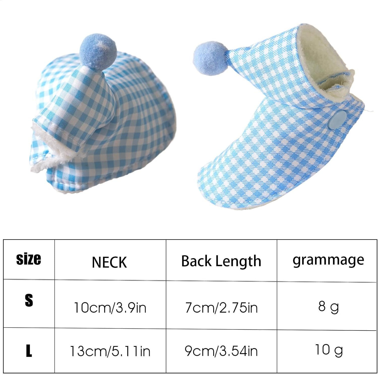 Generisch Bird Clothes for Parrots, Budgies & Small Birds - Blue Polyester Blend Bird Coat/Suit - Small Size - Summer - Water Resistant - Comfortable & Secure - Machine Washable image number 2