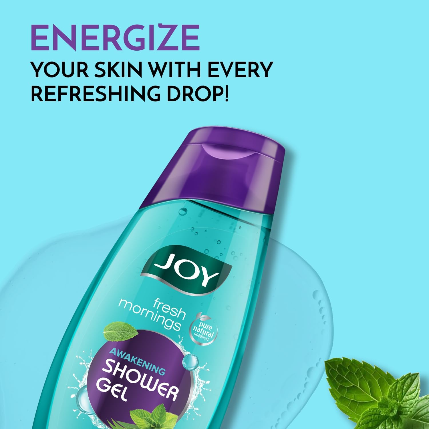 Joy Fresh Mornings Awakening Shower Gel ( Body Wash ) 250 Ml