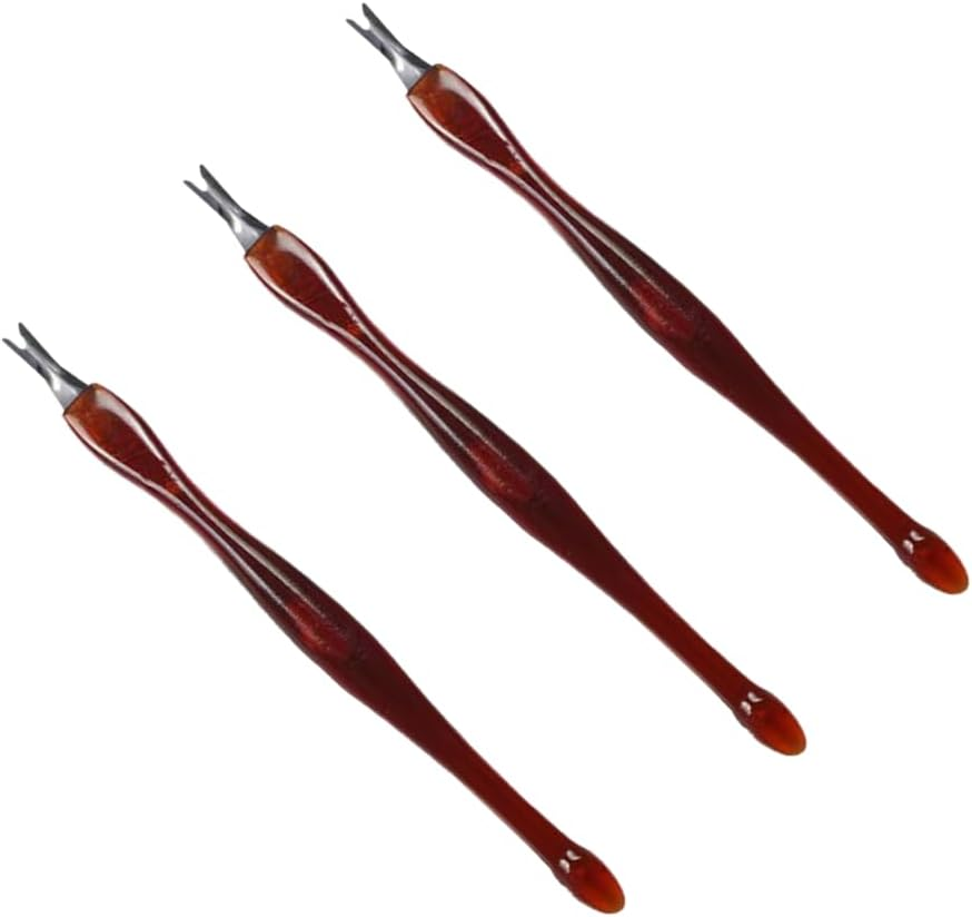 Cuticle Trimmer, 3 Pcs Cuticle Remover, Cuticle Pusher, Nail Cuticle Remover, Nail Art Tools, Nail Cleaner Tool