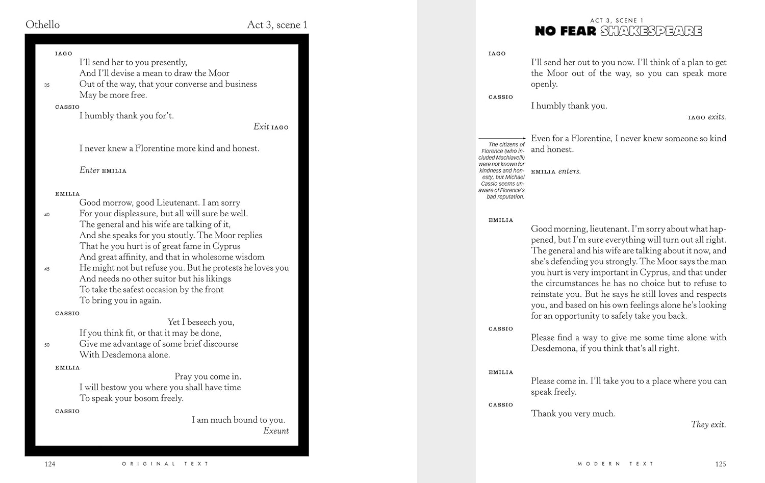 Othello (No Fear Shakespeare): No Fear Shakespeare Side-By-Side Plain English: 9 image number 6