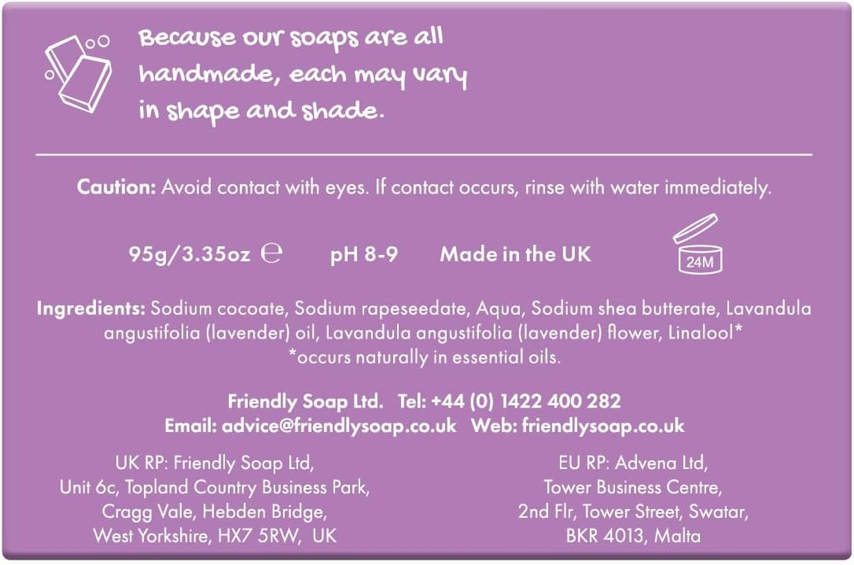Natural Handmade Lavender Soap image number 5