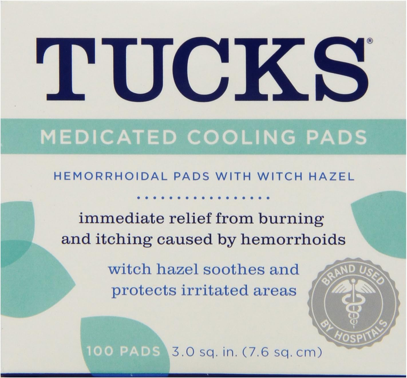 Tucks Medicated Pads / Witch Hazel Hemorrhoidal Medicated Pads 100 Count by Tucks image number 3