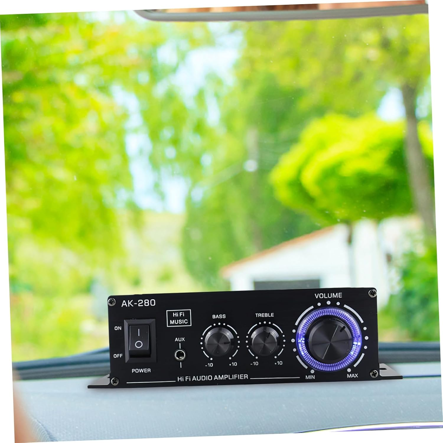 BUGUUYO Mini Portable Amplifier Compact Audio Power Amp for Car Motorcycle Computer Home Voice Amplification Compatibility Easy Installation image number 3