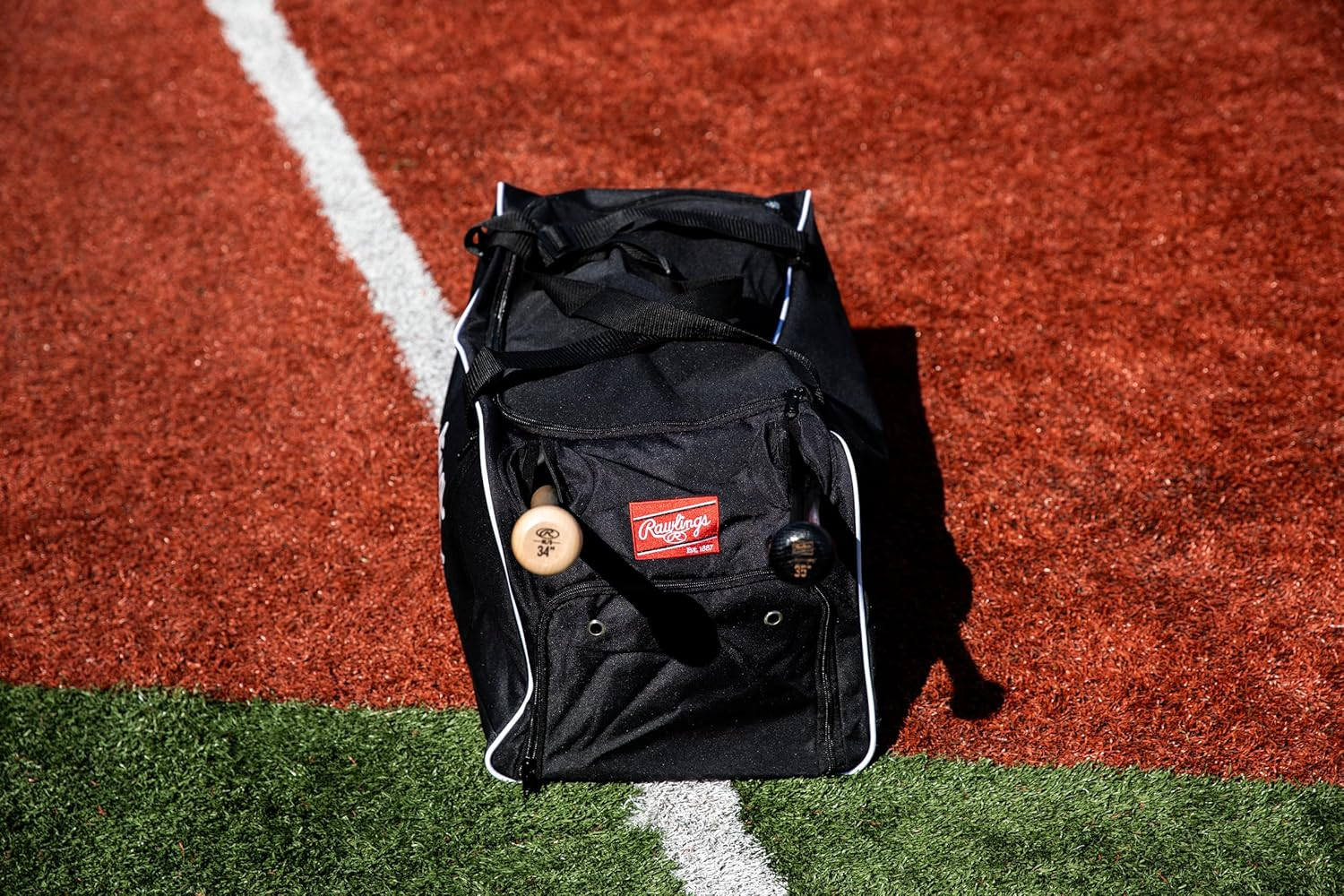 Rawlings Hybrid Duffel/Backpack Baseball/Softball Bag image number 2