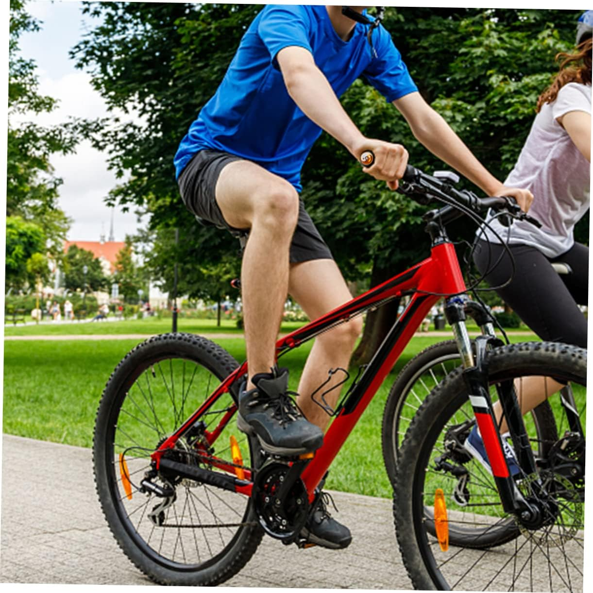 HEALEEP Bike Handlebar Cap Bike Handlebar End Plug Aluminum Alloy Sturdy Lightweight Wrench for Easy Installation Cycling Accessories image number 4