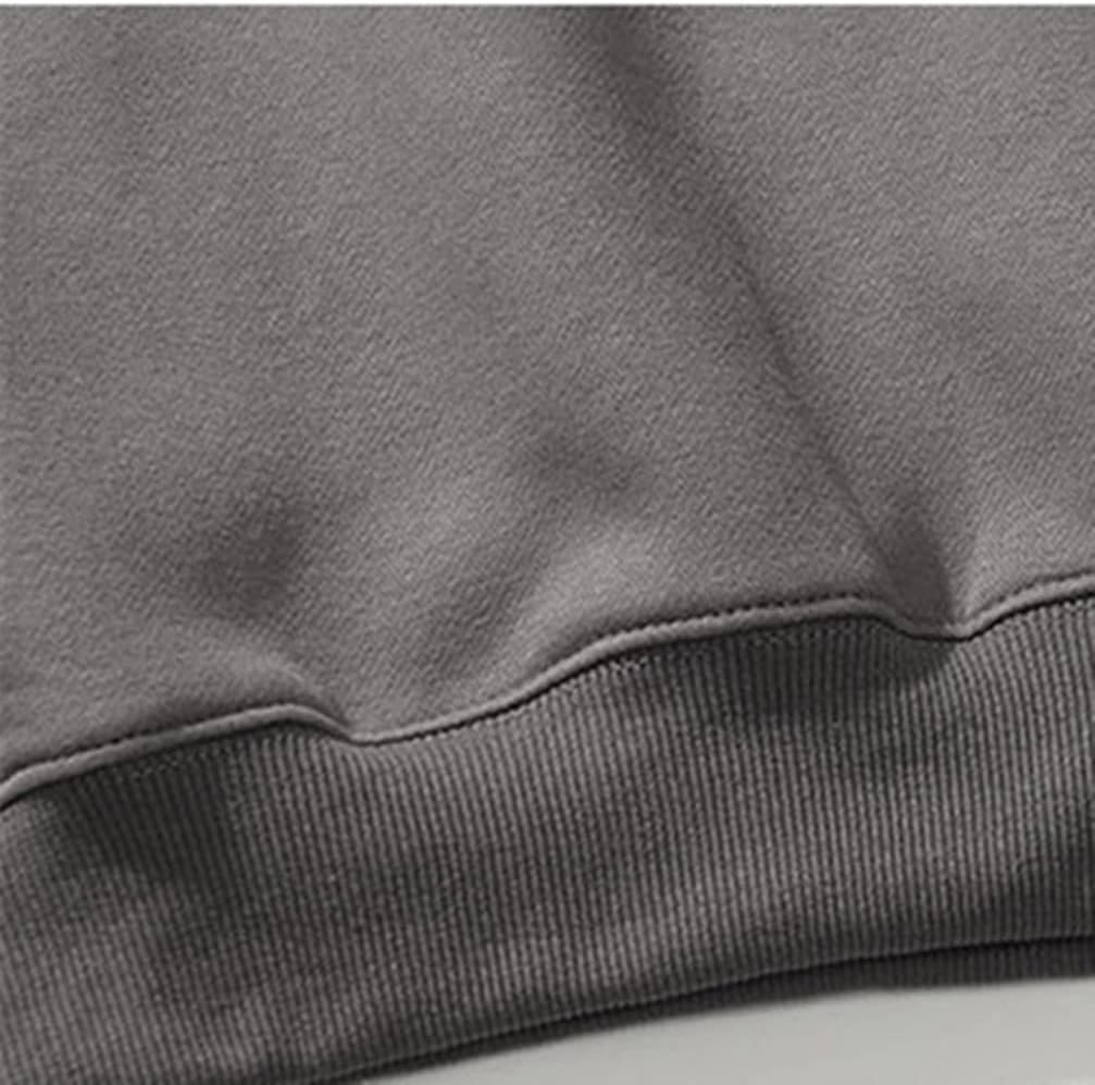 Medbyliv Men'S Hip Hop Hoodie Letter Hoodies Casual Sweatshirt Pullover Sportswear Tracksuit with Pocket image number 4