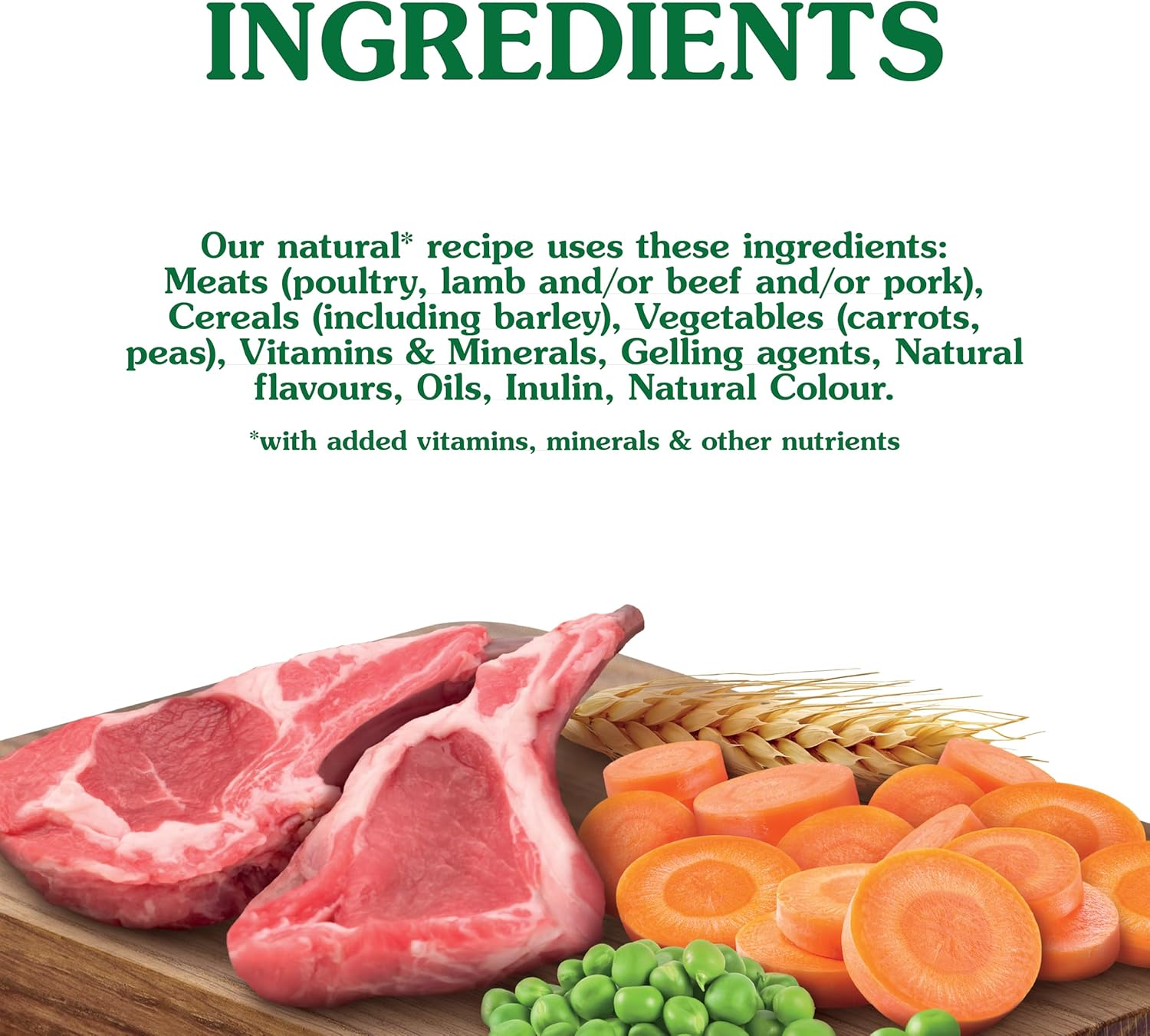 Nature'S Gift Adult All Breeds Casserole Lamb, Vegetables & Barley Wet Dog Food 1.2Kg (Pack of 6) image number 2