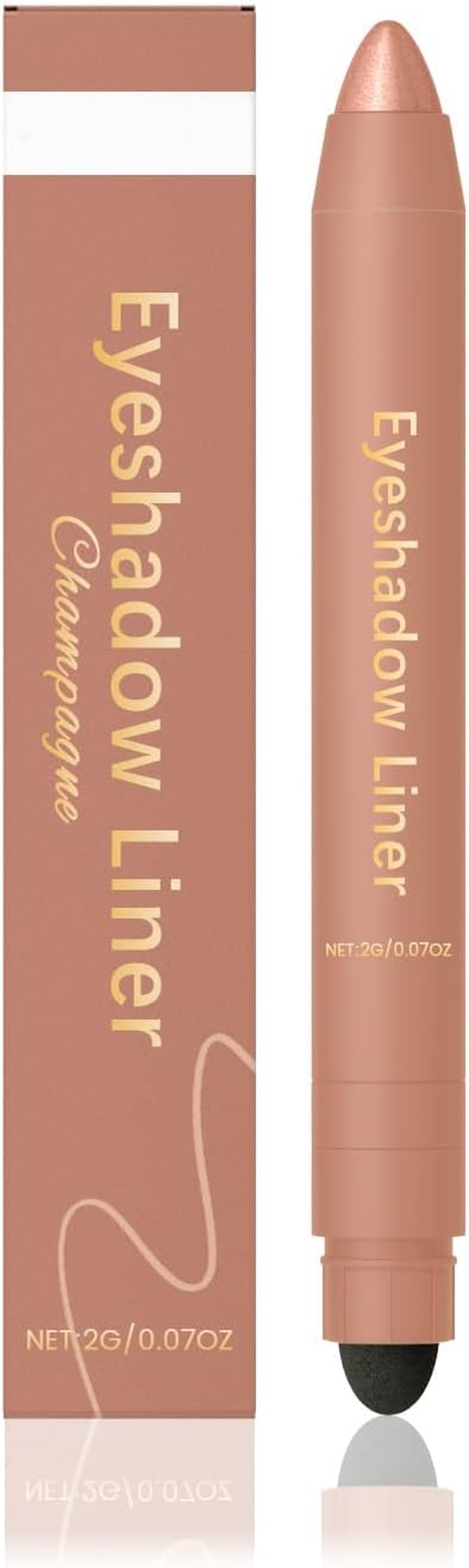 Shadow Liner Eyeliner Eyeshadow, 2 in 1 Shadow Liner, Eyeliner + Eyeshadow, Waterproof, Long-Lasting & Smudge-Proof Wear, Smooth (Golden Tiger Eye)