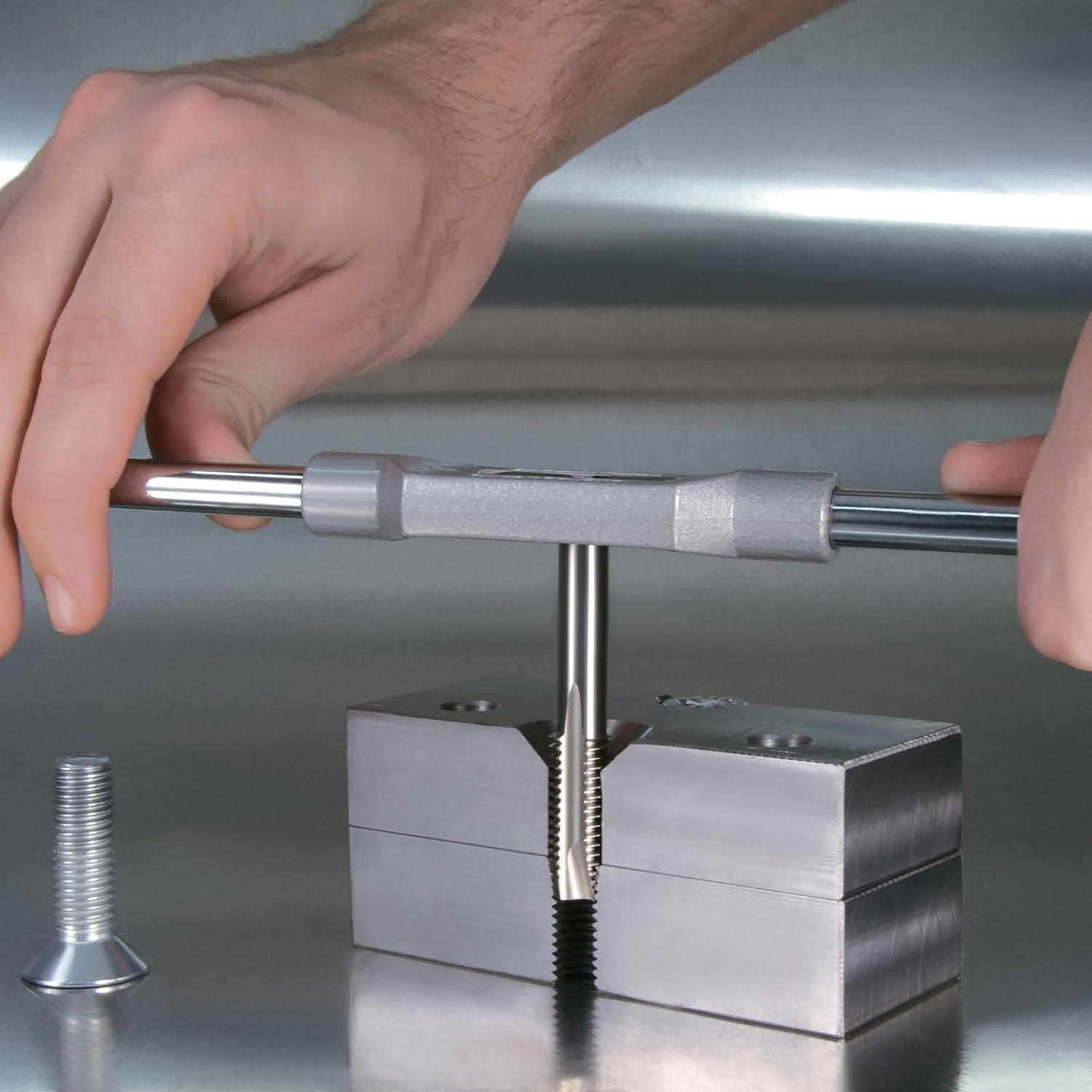 Ruko DIN 2181 HSS Hand Taps Set, MF10 X 1.0 Mm Size image number 1