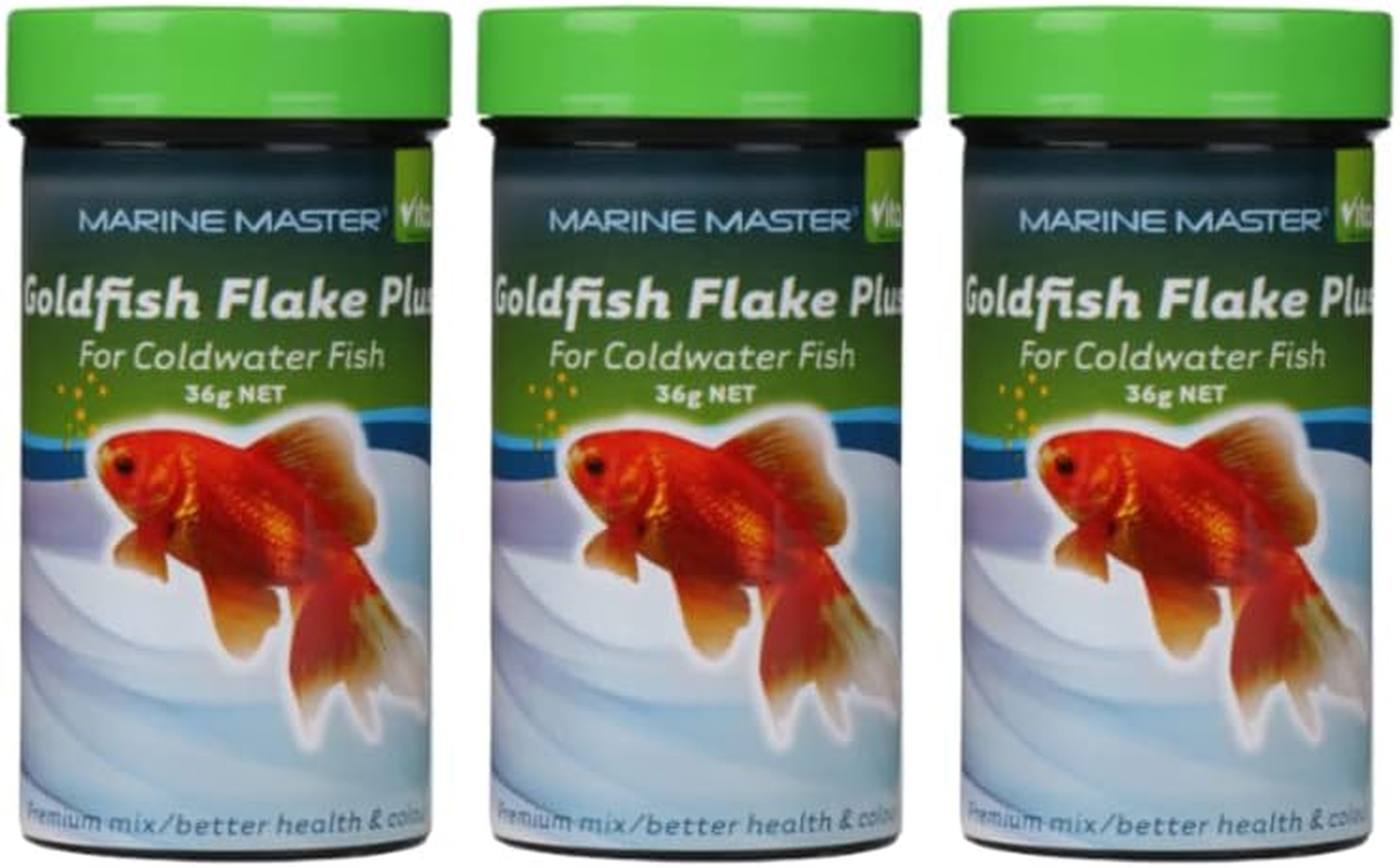 Highly Nutritious 1X / 2X / 3X Goldfish Flake plus Coldwater Fish Food (3) image number 3