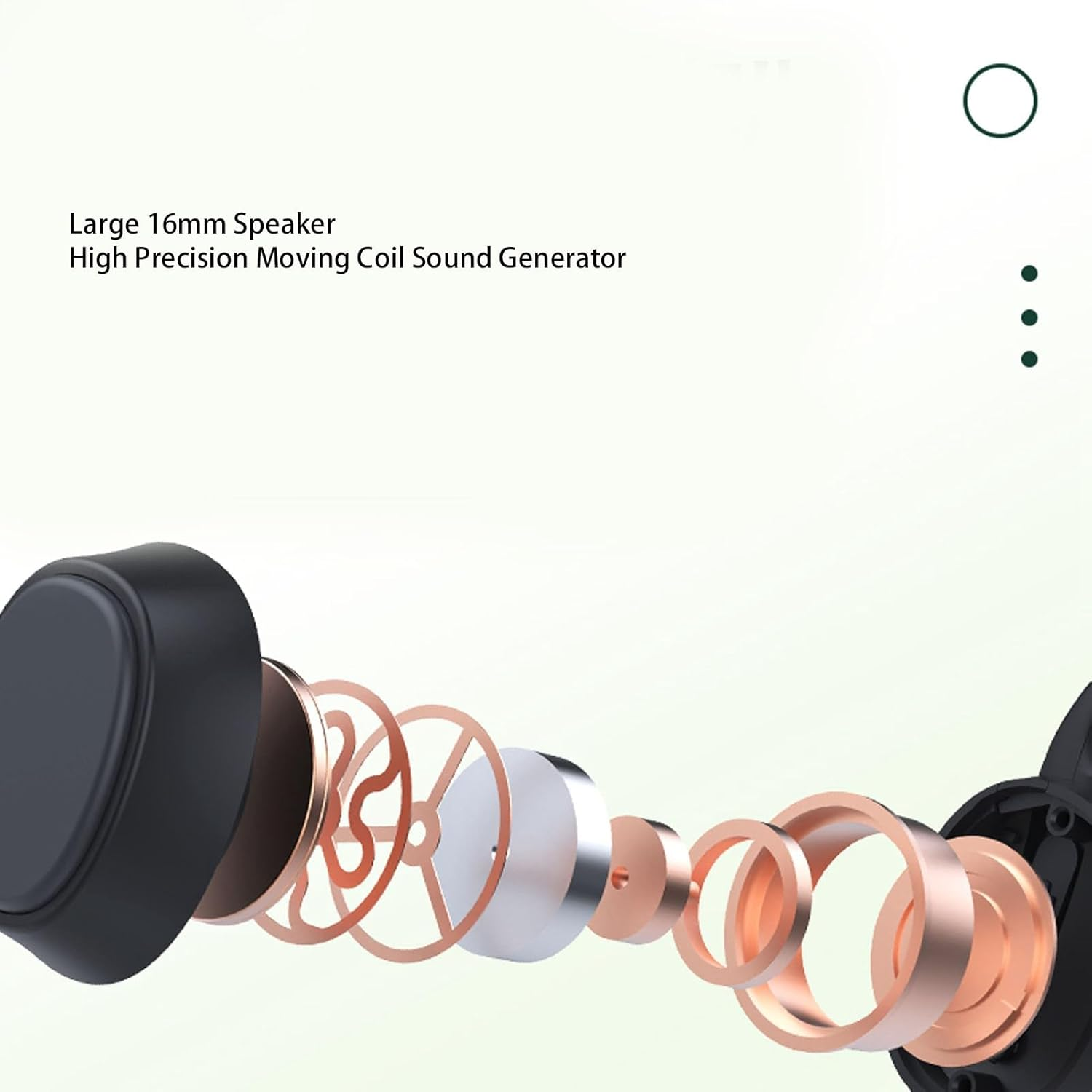 Bone Conduction Headphone BT 5.3, Open Ear Bone Conduction Headset Clear Sound ENC Noise Cancellation, 10H Playtime, IPX6 Waterproof, for Outdoor Sports image number 4