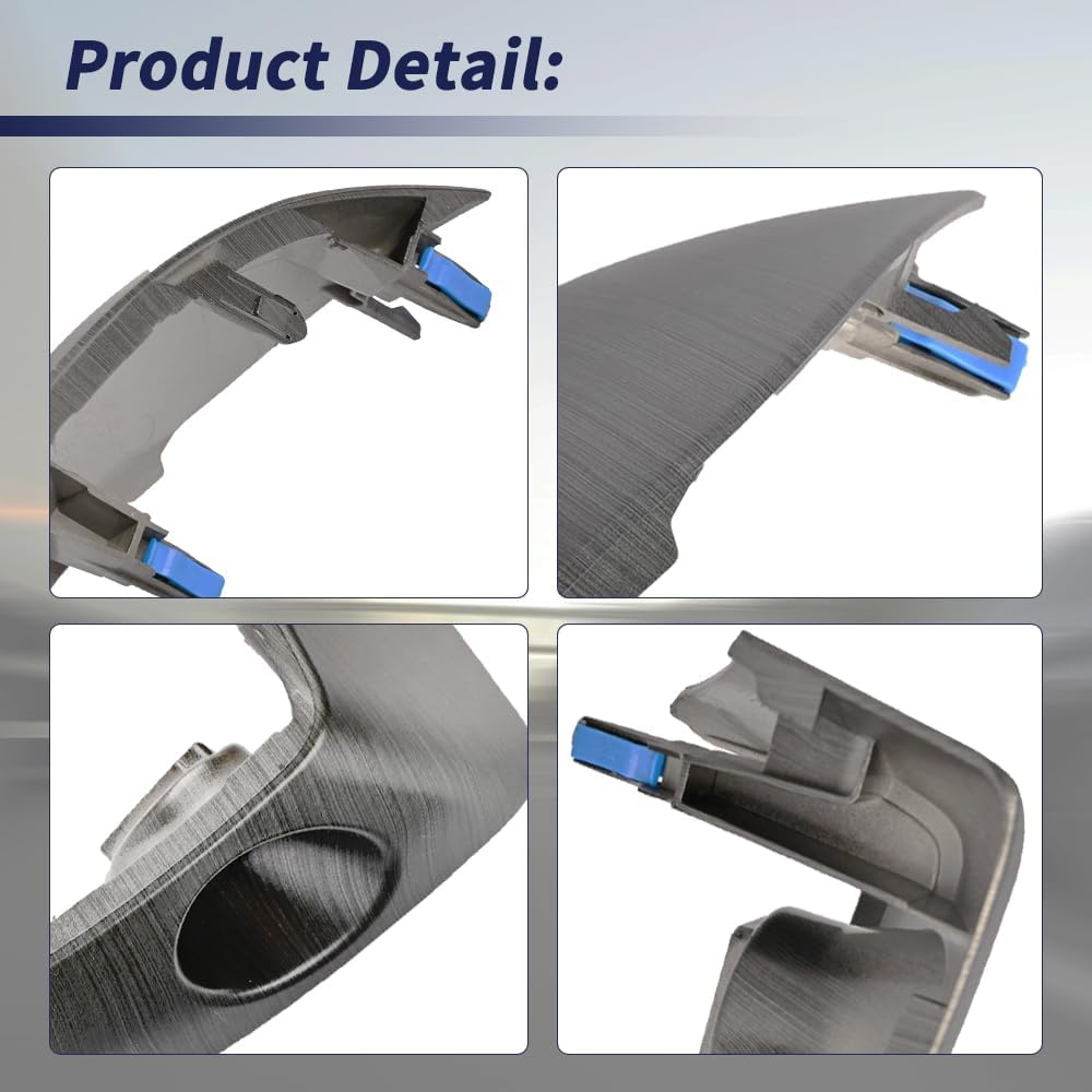 Magimaker Central Dashboard Cover Strip Trim Center Instrument Cluster Panel Trim 55413-42070-B0 55412-42060-B0 Compatible with Toyota RAV4 Base Limited EV Sport 2006 2007 2008 2009 2010 2011 2012 image number 3