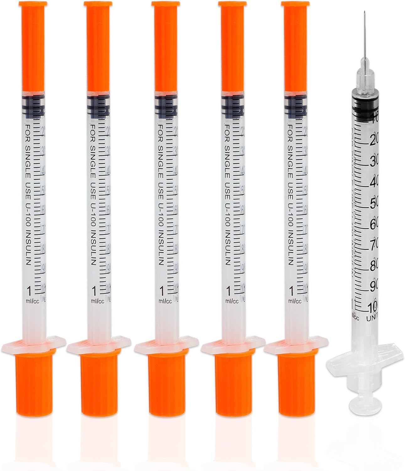 1Ml/Cc 30G 13Mm Syringes, Lab Dispensing Syringe, Individual Wrapped, 20 Pack image number 3