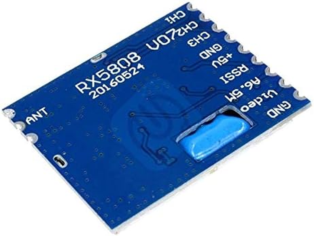 FPV 5.8G Wireless Audio Video Receiver Module for Boscam RX5808 Frequency Phase Lock Analog AV Signal Output 3.5V 170Ma Board image number 1