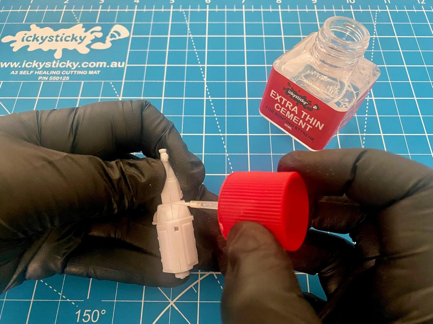 Ickysticky Extra Thin Cement 40Ml for Styrene for Styrene Model Kits Tamiya Kits image number 3