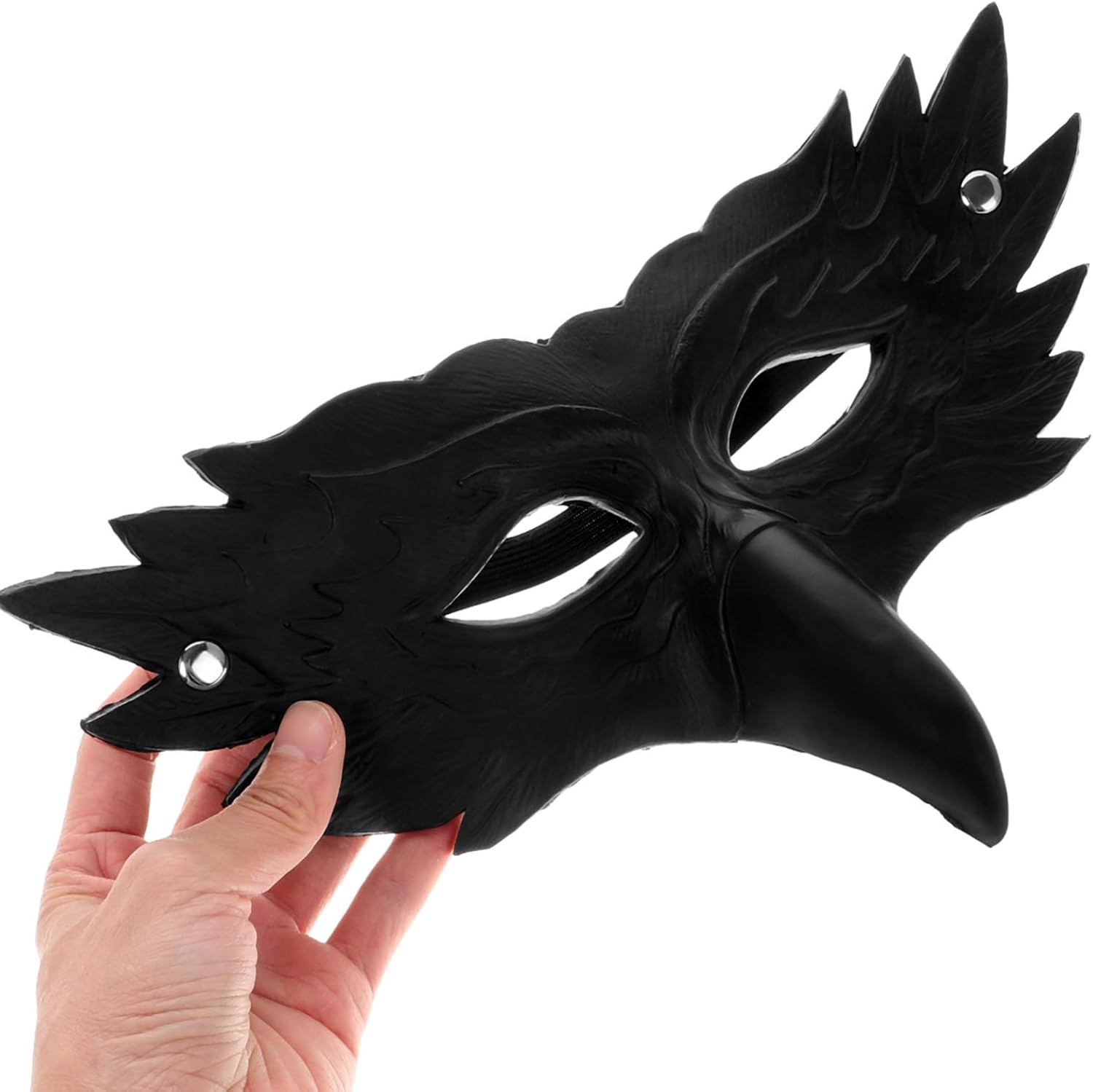 Eagle Mask for Masquerade Carnival and Cosplay Events Pu Lightweight and Comfortable Eagle-Shaped Decorative Mask Elastic Band for Parties and Themed Gatherings image number 2