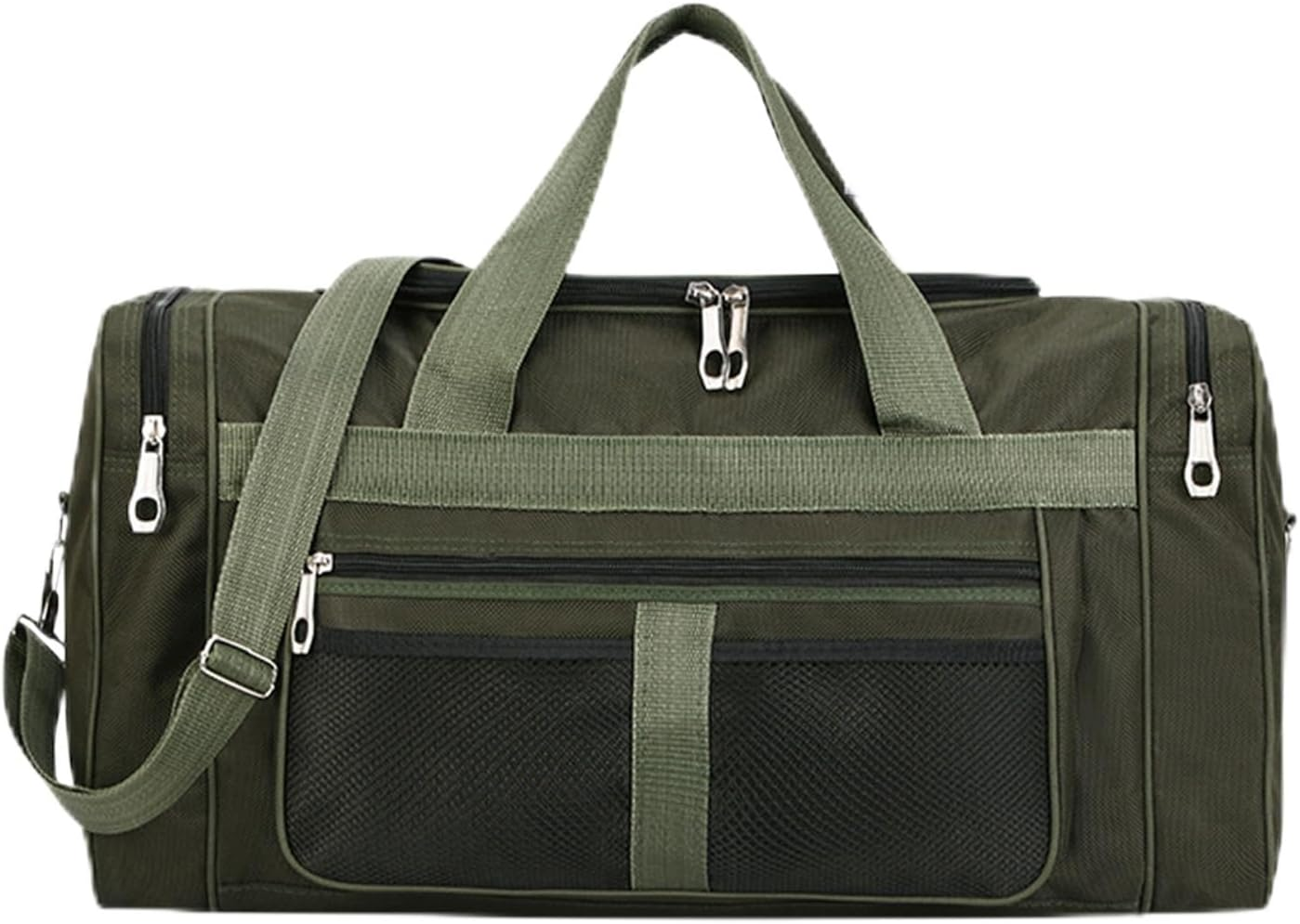 Arrovarp Large Capacity Gym Bag, 60X31X24Cm Waterproof Training Handbag Large Capacity Oxford Fitness Backpack, Lightweight Oxford Duffle Bags for Men & Women Traveling, as Sports Equipment Organizer image number 1