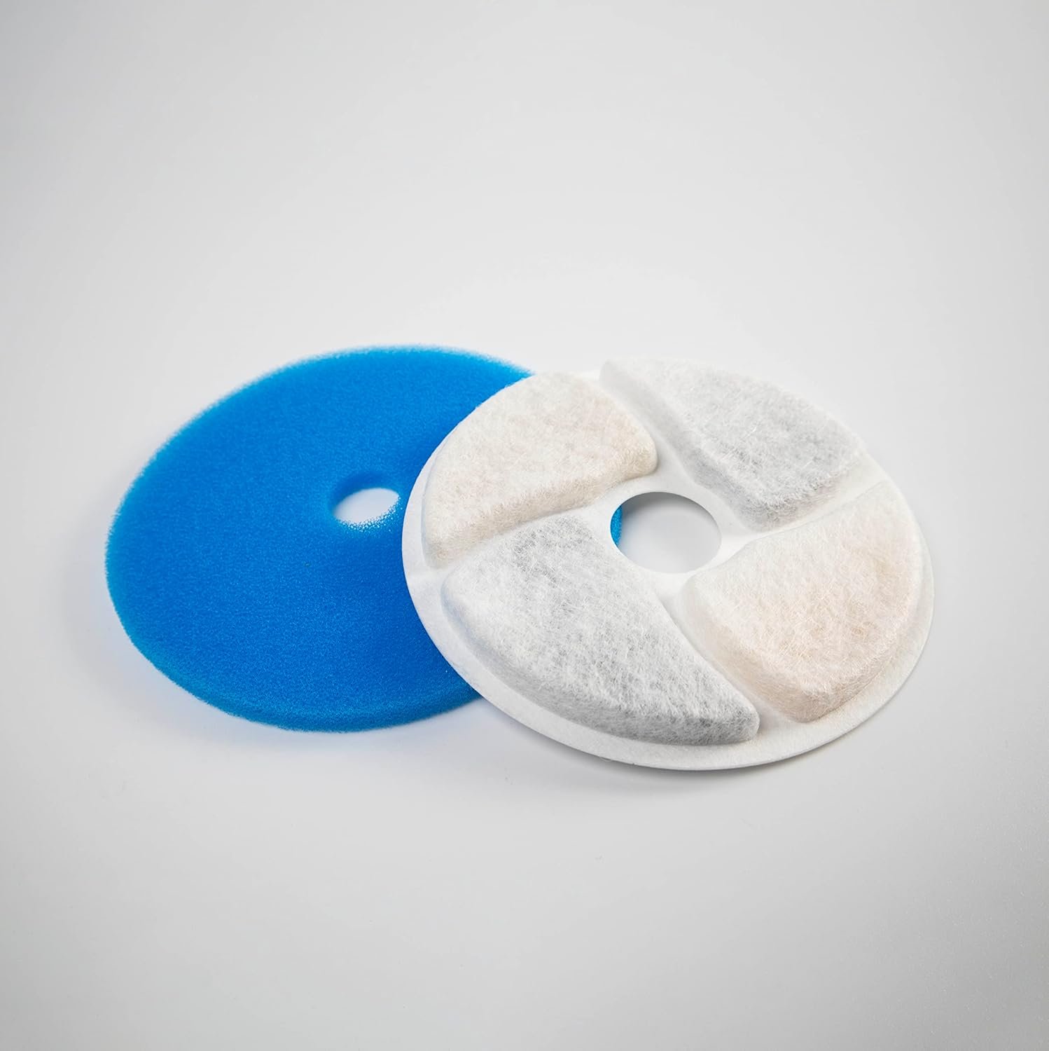 Filter Drinking Fountain for Cat, 4 Pack, Triple Action Filter, Activated Carbon, Resin, White Cotton, Rohs Certificate