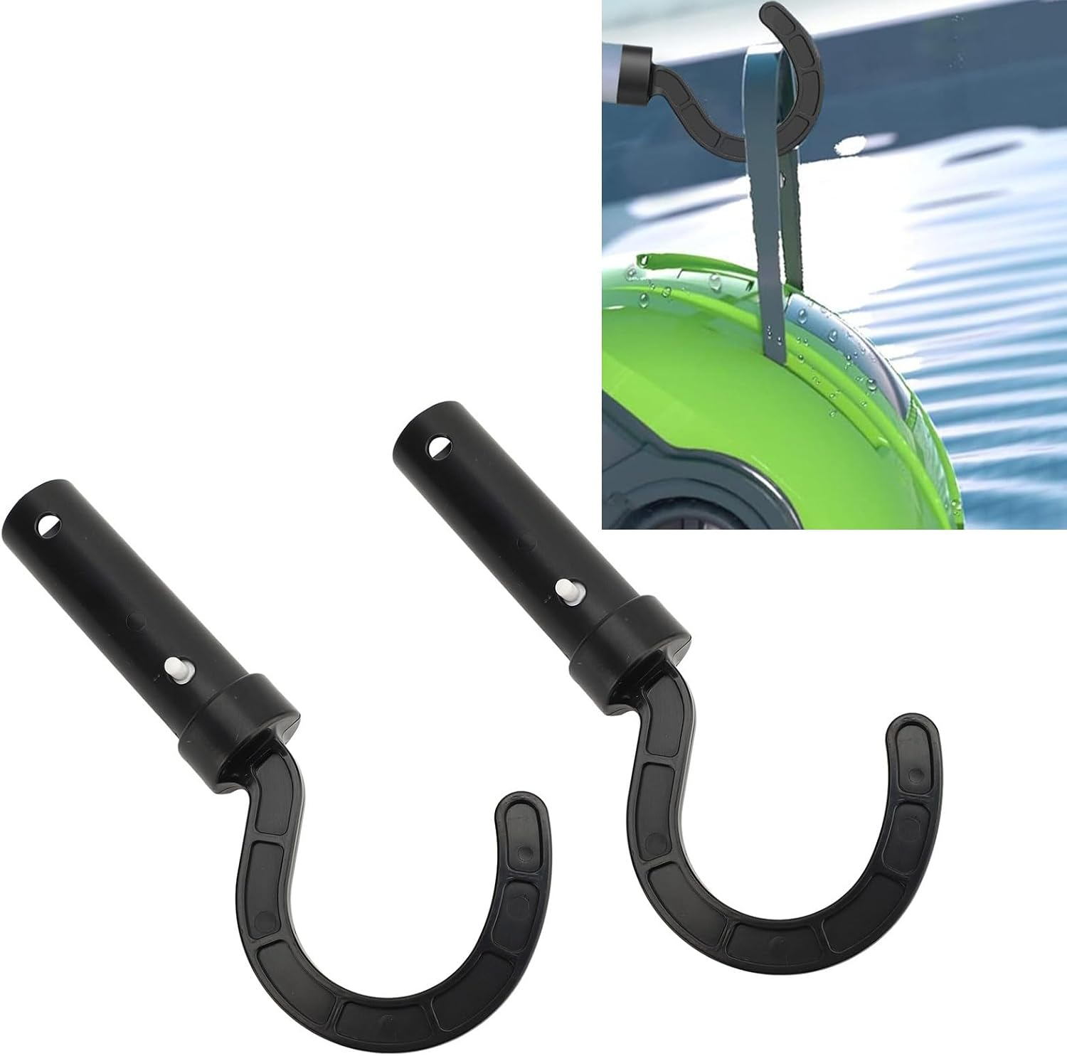 Robotic Pool Cleaner Hook, ABS, Telescopic Pole Robotic Pool Cleaner Hook for Swimming Pool Cleaners image number 4