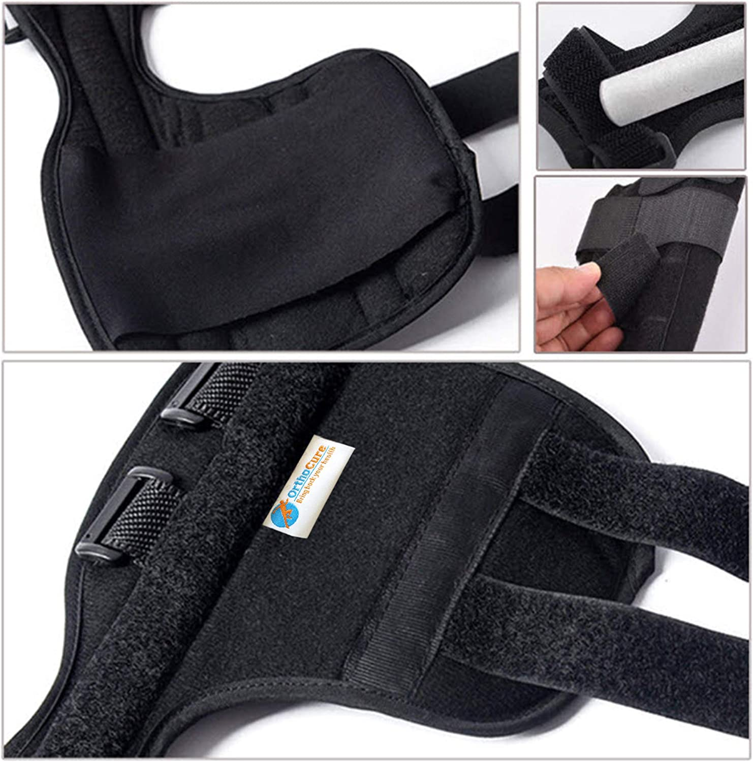 Thumb Spica Splint Wrist Brace Support Sports Strap Thumb Stabilizer Arthritis (Small) image number 1