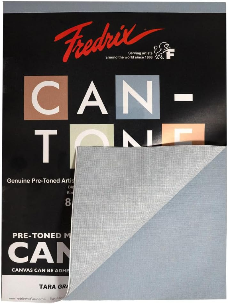 Fredrix Creative Series Pad, 12" X 16", Can-Tone Canvas image number 1