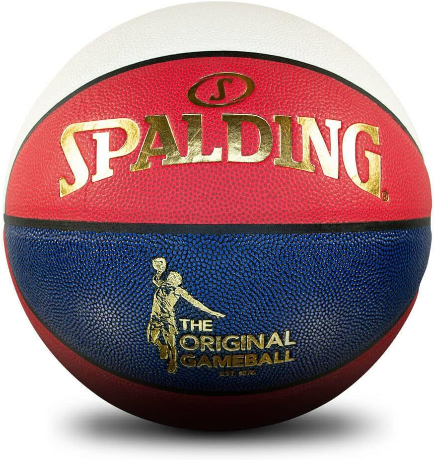 Spalding Original Game Ball Series Red, White, Blue All Surface Basketball Size 6 image number 1