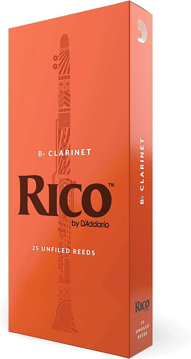 Rico by D'Addario Bb Clarinet Reeds, Strength 3.0, 10-Pack - Strength 2.0, 10-Pack image number 7