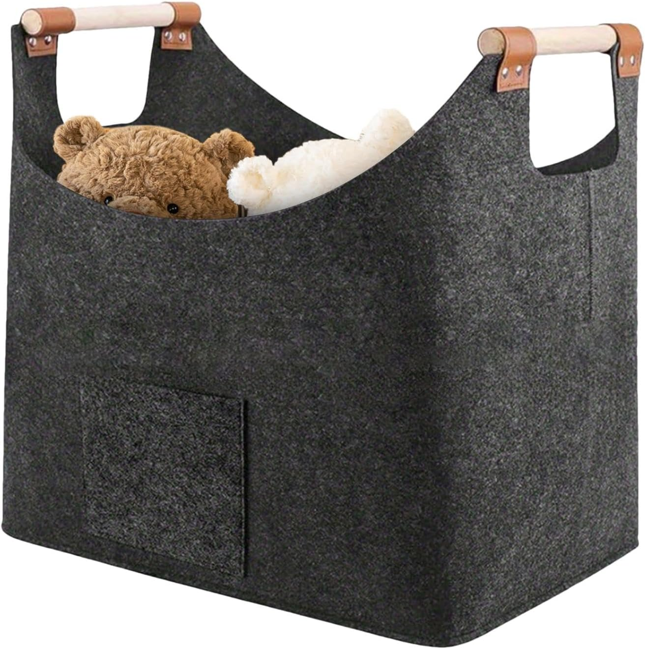 Firewood Carry Bag - Fireplace Log Carrier Holders | Reusable Fireplace Carrier Tote Bag, Portable Multifunctional Log Bag for Indoor, Winter