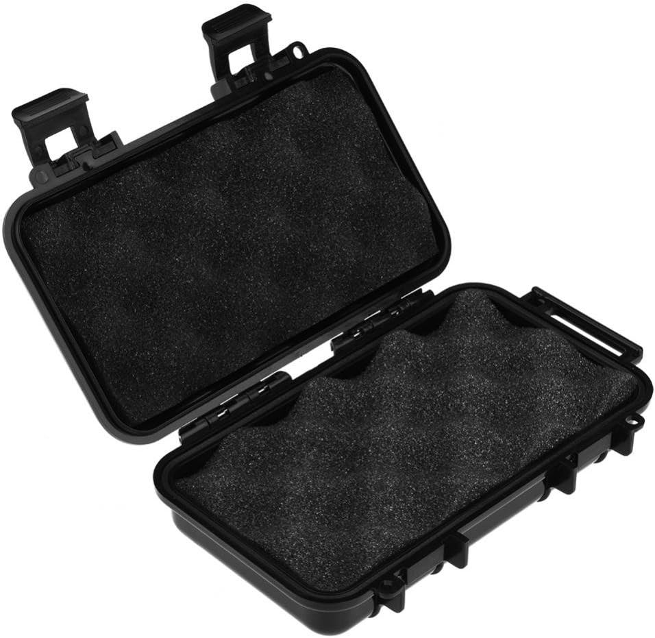 Waterproof Box, Outdoor Waterproof Shockproof Sealed Box Case Dry Storage Box Container (B) image number 3