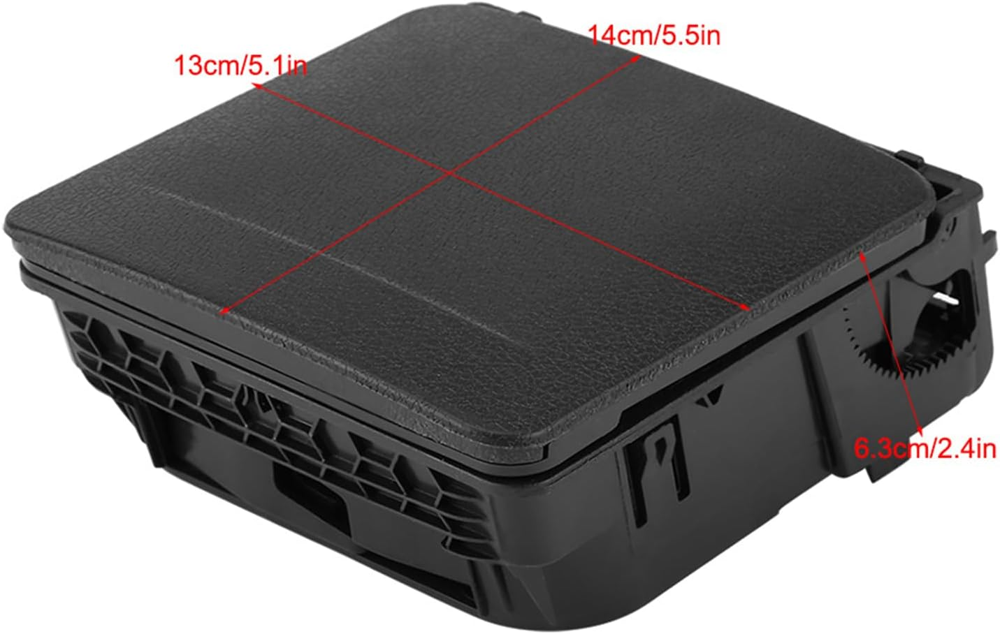 Rear Armrest Cup Holder for MK5 MK6 - -Proof, Easy Installation, Plastic image number 3